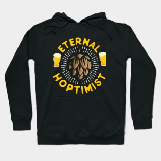 Eternal Hoptimist Home Brewing Beer Hoodie